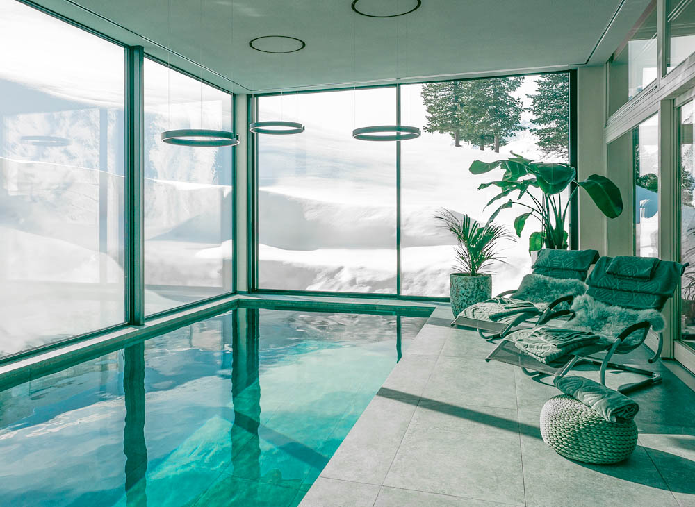 Indoorpool Design modern